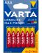 Алкални батерии VARTA - Longlife Max Power, ААА, 4+2 бр. - 1t